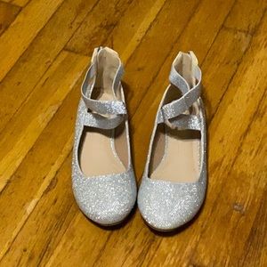 Dream pairs silver ballerina flats
